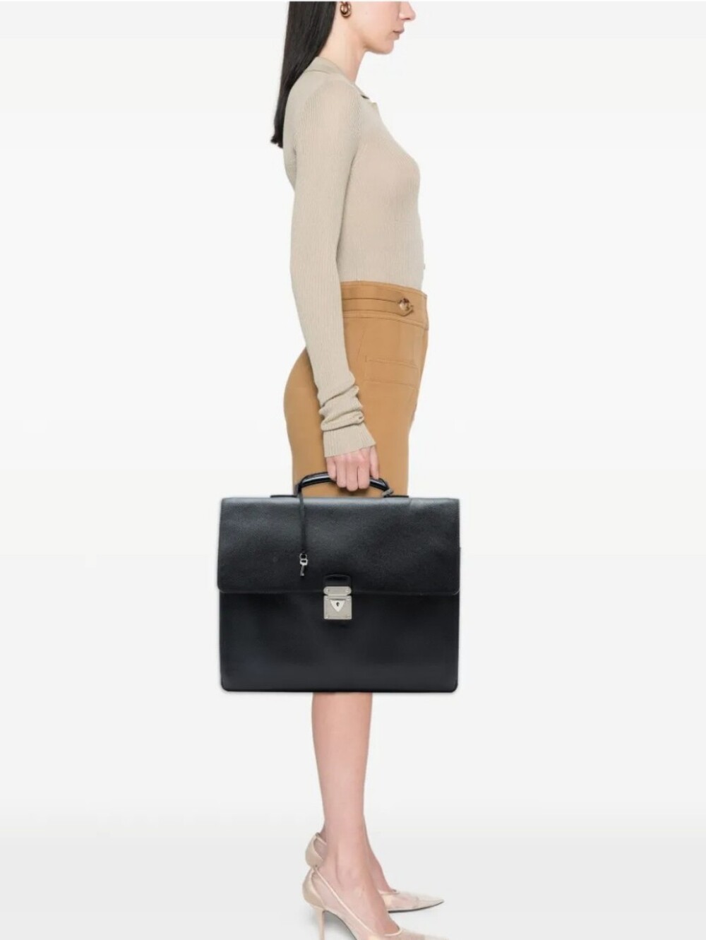 Louis Vuitton Taiga Laguito Business Bag Briefcase